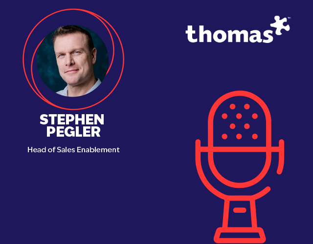 Stephen Pegler: Sales Enablement at Thomas International